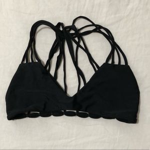 Mikoh banyans top in black size M